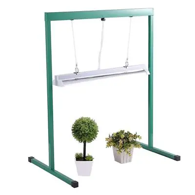 IPower 24W 2 Feet T5 6400K Fluorescent Grow Light Stand Rack For Seed Starting • $58.99