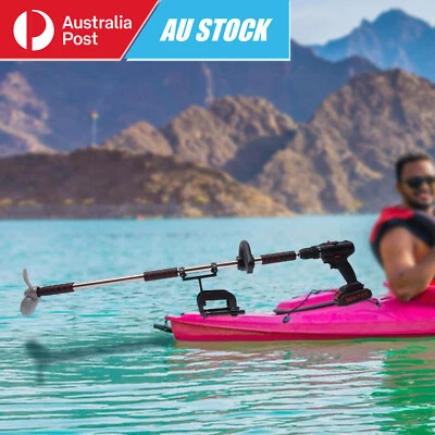 $136 • Buy 330LBS Electric Trolling Motor Inflatable Boat Fishing Marine Boat Engine 2*21V