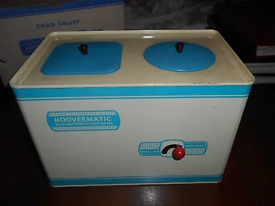 VINTAGE TOY WASHING MACHINE Tinplate CHAD VALLEY HOOVERMATIC WITH BOX • $62.26