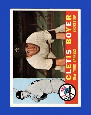 1960 Topps Set-Break #109 Clete Boyer EX-EXMINT *GMCARDS* • $0.79