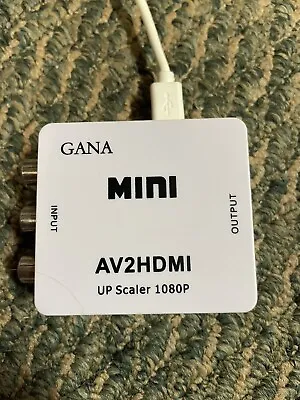Mini Composite HDMI To AV RCA Adapter • $6