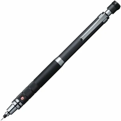 *UK Dispatch* Uni Kurutoga Knurled Mechanical Pencil 0.5mm Metal Black M5-1017 • £11.99