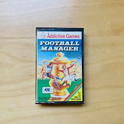 [RARE] Sinclair ZX Spectrum 48K Game - Football Manager • $29.50