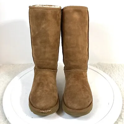 Ugh Classic Tall II Boot In Chestnut Size 7 • $29.99