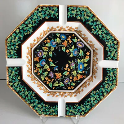 Rosenthal Meets VERSACE Gold Ivy ASH TRAY  9  / 23 Cm Inch • $199