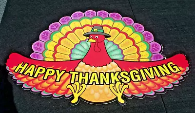 Vintage Amscan Thanksgiving Die Cut Turkey • $5.99