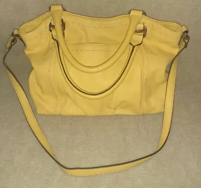 Tignanello  Handbag Leather Mustard Color • $15