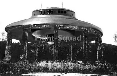 WW2 Picture Photo German UFO On The Base Secret Weapon 3128 • $5.95