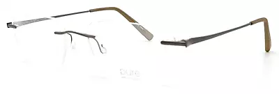 AIRLOCK - PARAGON 202 046 53/18/140 - MATTE SILVER - NEW Authentic EYEGLASSES • $39.95