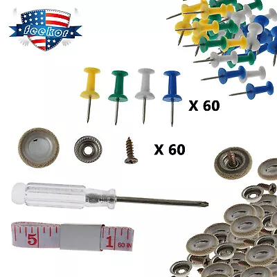 Car Roof Repair Rivets (60 X Buckles & 60 X Positioning Pins) For Infiniti  • $14.29