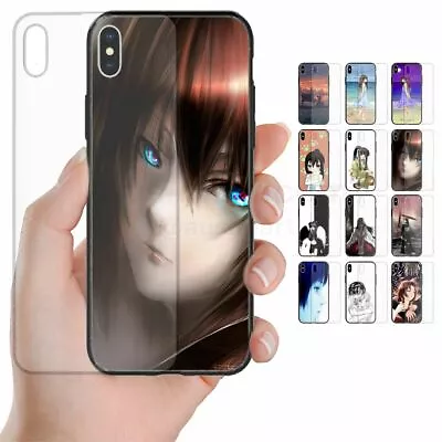 For OPPO Series -  Anime Manga Tempered Glass Back Case Mobile Phone Cover #2 • $14.98