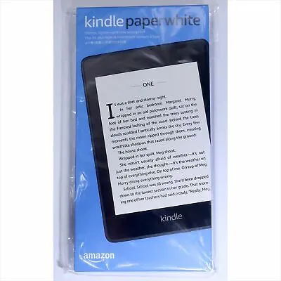 Amazon Kindle Paperwhite Wi-Fi 10th Generation Black 32GB 300ppi From JAPAN • $408.32