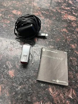 Motorola ELITE FLIP BOOM HZ720 A2Dp Headset Mute Buttonplay Music Bluetooth OEM • $25