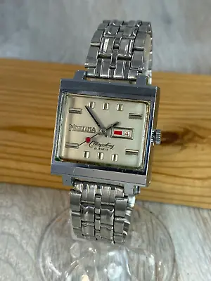Vintage Martima Mayerling Mechanical 21j Vintage Swiss Mens Watch • $79.99