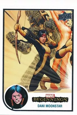 #101 DANI MOONSTAR 2022(2023) Upper Deck Marvel Beginnings X-MEN MIRAGE • $1.99