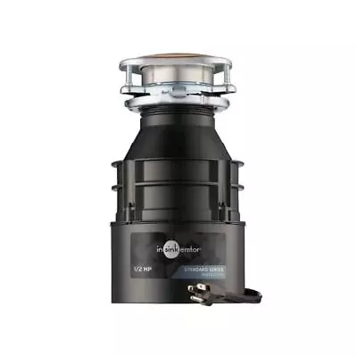 InSinkErator Continuous Feed Kitchen Garbage Disposal 1/2 HP 120V W/ Power Cord • $157.23