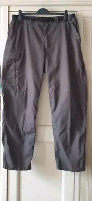 Mens Craghoppers Kiwi Trousers 36W/31L. Colour Bark. Preowned In VGC • £18