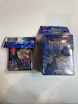 Yugioh The Dark Magicians 50 Sleeves + Deck Box Card Case ACCESSORY  • $42.81