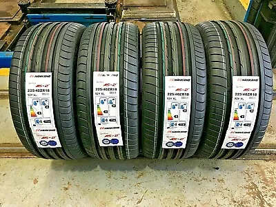 X4 225/40zr18 92y Xl Nankang As-2+ Quality Tyres Amazing (a) Wet Grip 225 40 18 • $340.93