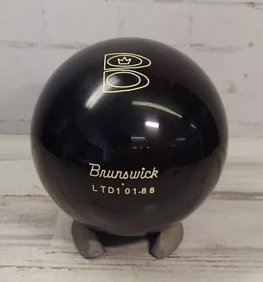 NEW Brunswick LTD Black Plastic Spare Bowling Ball You Pick 14 15 16# UNDRILLED • $49.94