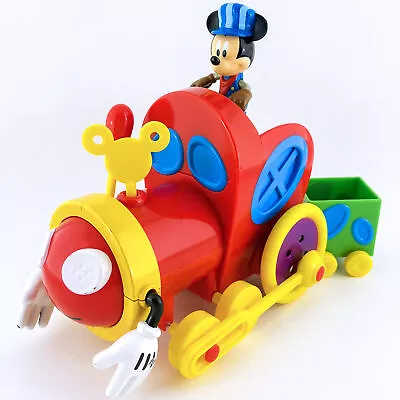 2019 Disney Store Junior Mickey Mouse Clubhouse Push And Go Mouska Train Toy • $19.95