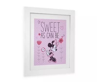 Disney Minnie Mouse Hello Gorgeous Framed Wall Art • $19.99