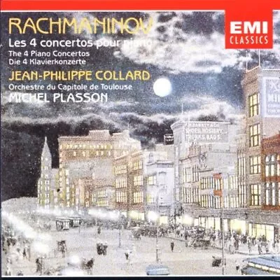 Jean-Philippe Collard - Rachmaninov: The 4 Pi... - Jean-Philippe Collard CD TSVG • £3.49