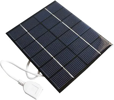 SUNNYTECH 2w 6v USB Mini Solar Panel Module DIY Polysilicon Solar Epoxy Cell • $8.99