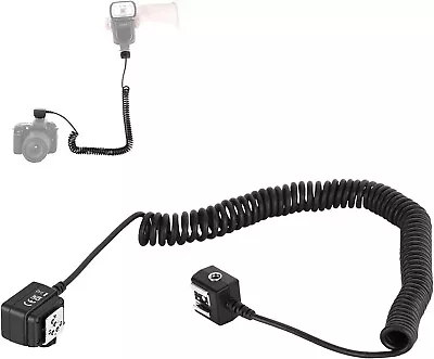 NEEWER 2m TTL Off Camera Flash Speedlite Cord Compatible With Nikon Flashes-AU • $60.99