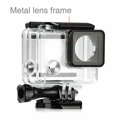 NEW Waterproof Diving Protective Housing Clear Case For GoPro Hero 3 3+ 4 Camera • $15.92