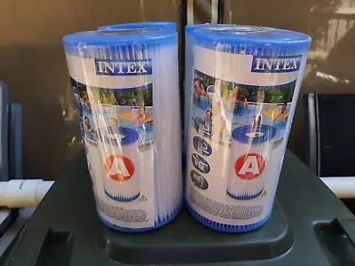 NEW Pool Pump Filters Intex Type A Cartridges X 4 • $30