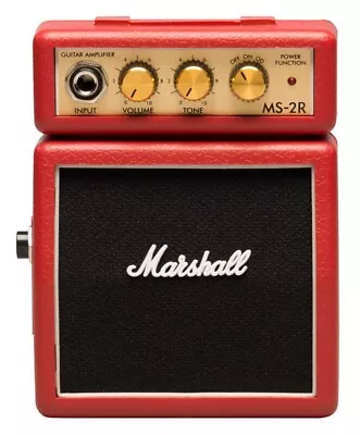 £29.90 • Buy Marshall Micro Amp MS-2 Red
