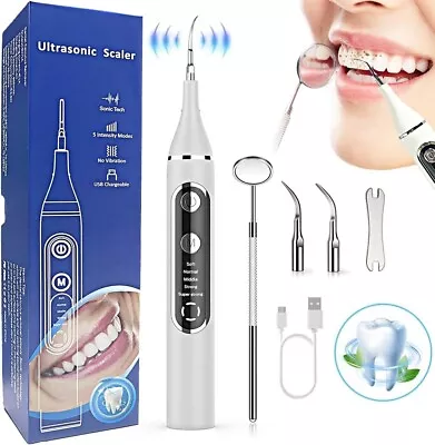 Ultrasonic Tooth Cleaner Dental Calculus Tartar Plaque Remover • $79.95