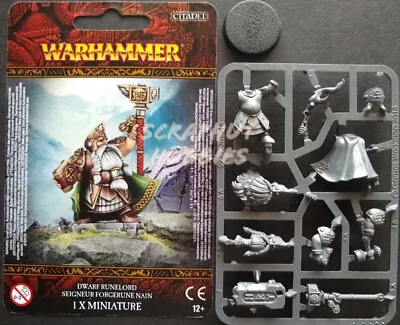 Warhammer AoS Fantasy The Old World Dwarf Runelord / Runesmith *NOS* • $22