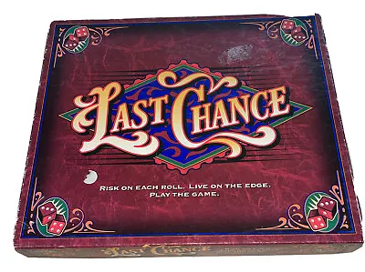 $21.99 • Buy LAST CHANCE Dice Board Game Milton Bradley Vintage 1995
