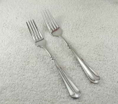 French Countryside Dinner & Salad Fork Lot Mikasa 18/10 Glossy Stainless • $16.95