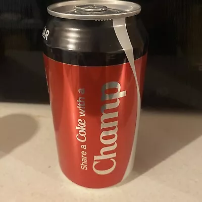 Share A Coke  ⭐️ With  Champ  No Sugar Unopened Collectable Coke Can • $50