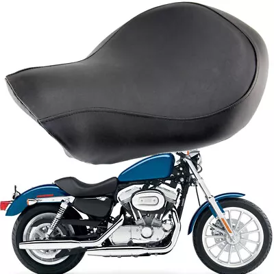 Driver Rider Solo Seat For Harley For Sportster XL 1200 883 48 72 Custom 2004-15 • $77.97