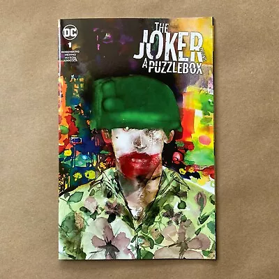 The Joker Presents: A Puzzle Box #1 David Choe Art Variant Comic Book Rare DC • £52.21