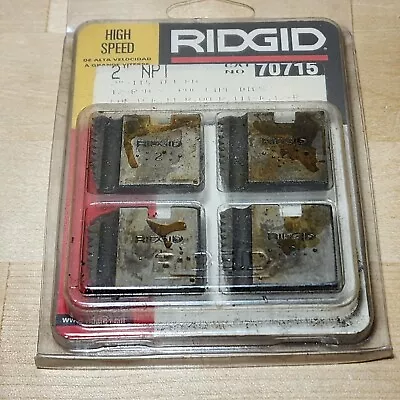 Rigid 70715 Manual Threader Pipe Dies 2  • $49.95