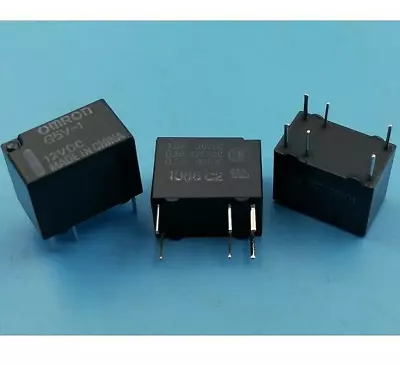 £1.30 • Buy Relay 12 Volt Coil 1A G5V-1-12VDC SPDT (1FormC) 12Vdc OMRON X 1pc (6 Pins)