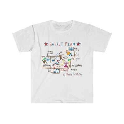 £19.01 • Buy Home Alone Battle Plan T Shirt Kevin McCallister Macaulay Culkin Christmas Tee
