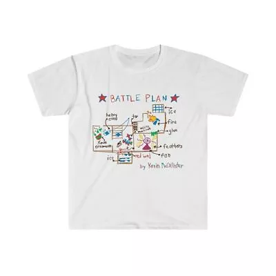 Home Alone Battle Plan T Shirt Kevin McCallister Macaulay Culkin Christmas Tee • £19.03