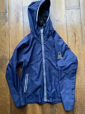 TRIBORD Boys Sailing Jacket Raincoat Size 10 -11years Waterproof Breathable • £10.99