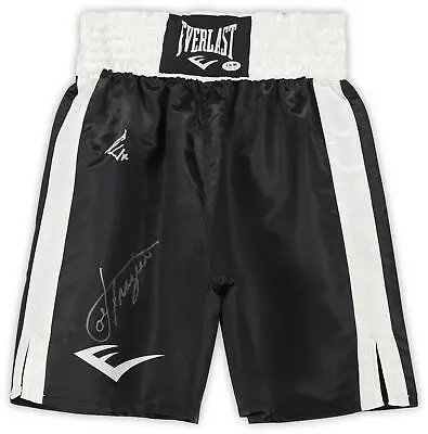 Muhammad Ali & Joe Frazier Signed Black Everlast Boxing Trunks PSA/DNA • $4999.99