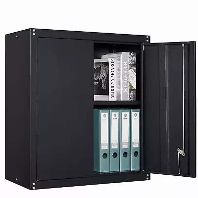 Metal Wall Storage Cabinet With Shelf Wall Cabinets With 2 Door Home Garage • $139.99