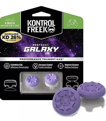 KontrolFreek Purple Galaxy For Xbox One & Xbox Series S/X Controller Gaming Grip • $18.15