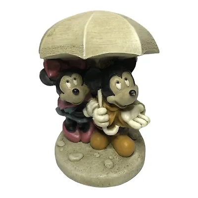 £31.05 • Buy Disney Henri Studio Mickey Minnie Mouse Rainy Day Heavy Statue Umbrella 8.5 
