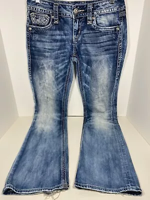 $55 • Buy Women’s Rock Revival ALANIS Bootleg Jeans Size 29/31￼