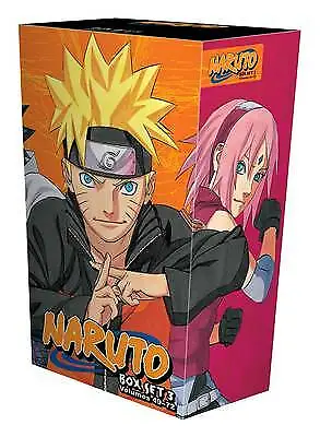 Naruto Box Set 3: Volumes 49-72 With Premium By Masashi Kishimoto (Paperback... • £87.32